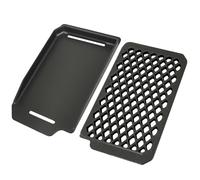 WELL GRILL Grille de cuisson en fonte et plaque de plancha pour barbecue électrique Severin SEVO - Accessoire pour barbecue Severin Sevo GT/GS/PG 8106 8107 8138 8139 8119