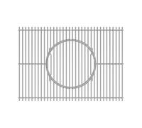 WELL GRILL Grille de cuisson ronde en acier inoxydable de 44,5 cm avec accessoires intégrés pour Weber Spirit I & II E/S 310 320 330, Spirit 700, Genesis 1000-3500, Weber Gourmet BBQ Grill System