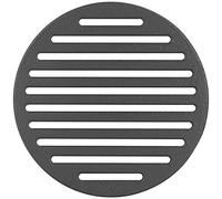 WELL GRILL Grille ronde en fonte de carbone, diamètre 20 cm, pour de nombreux poêles et cheminées