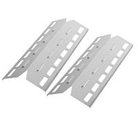WELL GRILL Lot de 2 cache-brûleurs de 39,5 cm en acier inoxydable pour barbecue à gaz Landmann Triton 2.0 & 3.0, Taino, Burnhard, Enders et la plupart des barbecues à gaz