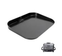 WELL GRILL Plaque de cuisson anti-adhésive pour barbecue Ninja Woodfire série OG700, OG701UK, OG751UKAMZ, plaque de barbecue plate en fonte avec trou d'huile pour barbecue Ninja Woodfire Outdoor Grill