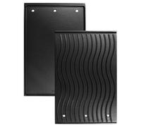 WELL GRILL Plaque réversible pour barbecue Napoléon Rogue 365 & 525, plaque de cuisson en fonte pour Rösle Videro G3-s, 45 x 25,4 cm