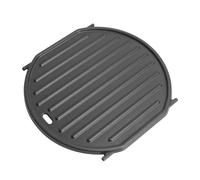 WELL GRILL Sear Grate Plaque de cuisson en fonte pour barbecue à gaz Weber Spirit II 210/310, GS4 Genesis II E-310 Series - Plaque réversible pour barbecue Weber Gourmet BBQ System 57 cm