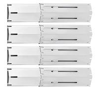 WELL GRILL Universel Diffuseur de Chaleur (29,8 à 53,3 cm) Cache Bruleur Barbecue gaz Pièces de Rechange pour Landmann, Outback, Campingaz, Brinkmann, Taino, Charbroil, Blooma