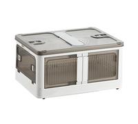 Well Home Boîte de rangement pliable multifonctionnelle Blanc 40 l