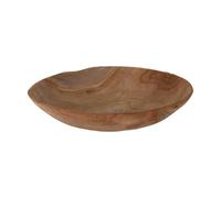 Well Home Bol rond en bois de teck 40 x 9 cm