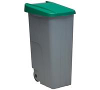 Well Home Conteneur recyclable 110 litres fermé Vert 88 x 57 x 42 cm