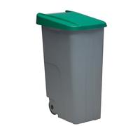 Well Home Conteneur recyclable 85 litres fermé Vert 76 x 57 x 42 cm
