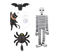 Well Home Décoration d'Halloween - Set de 5 pièces suspendues festives