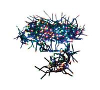 Well Home - Guirlande cluster avec 1000 lumières LED multicolores avec 8 fonctions et minuteur - 15 mètres