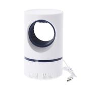 Well Home Lampe Anti-moustiques avec Ventilateur et câble USB, Dimensions Ø9,6 x 16,4 cm