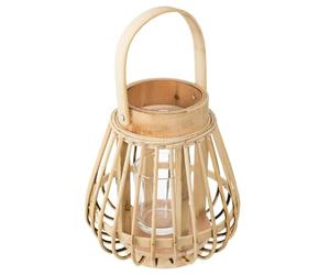 WELL HOME - Lanterne en rotin "Rania" 14x16cm