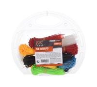 Well Home Lot de 1200 colliers de serrage en différentes couleurs