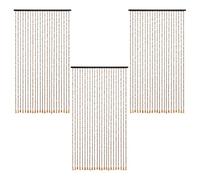 Well Home Lot de 3 Rideaux décoratifs « Be Garden » pour Portes 175 x 90 cm
