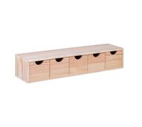 Well Home Miniblock 5 tiroirs en bois de pin