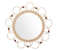 Well Home - Miroir en rotin Campagne D.38 cm
