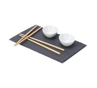 WELL HOME MOBILIARIO & DECORACIÓN Amuse Sushi Lot de 7 pièces rectangulaires de 1 kg dans une boîte transparente