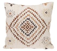 WELL HOME MOBILIARIO & DECORACIÓN Coussin en Coton avec Fermeture éclair et imprimé Klim 43 x 43 cm