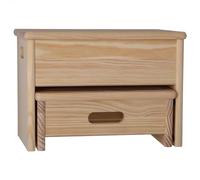 WELL HOME MOBILIARIO & DECORACIÓN Echelle Banquette Ara 2p sans Vernis, 35x25x20