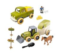 Well Home MOBILIARIO & DECORACIÓN Koopman International BV S34938940 Set de Jouets pour Ferme, Multicolore, 32 x 8,5 x 26,5 cm