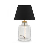 WELL HOME MOBILIARIO & DECORACIÓN Lampe de nuit de 30 cm. Noir, type e27 max 60 W