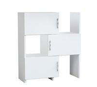 WELL HOME MOBILIARIO & DECORACIÓN Meuble Multifonction, Blanc, 65x89,8x31,5