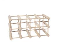 WELL HOME MOBILIARIO & DECORACIÓN Porte-Bouteilles en hêtre pour 12 Bouteilles