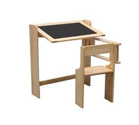 WELL HOME MOBILIARIO & DECORACIÓN Pupitre Ardoise Pliable en Vernis, 67x68x65