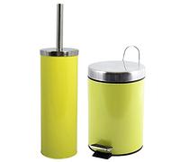 WELL HOME MOBILIARIO & DECORACIÓN Set Vert Poubelle et Brosse