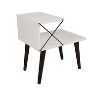 WELL HOME MOBILIARIO & DECORACIÓN Table de Chambre, Blanc, 50x55x40