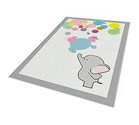 WELL HOME MOBILIARIO & DECORACIÓN Tapis en Polyester imprimé 80 x 120 cm