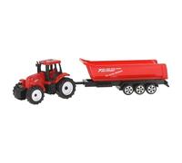 WELL HOME MOBILIARIO & DECORACIÓN- Tracteur Agriculteur Jouet Couleur aléatoire en Rouge ou Bleu de 20,5 cm, WH14751, 20,5x4x5,5