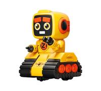 WELL HOME MOBILIARIO & DECORACIÓN- Voiture Robot à Friction H.12 cm de Couleur aléatoire en Vert ou Rouge ou Blanc ou Orange, WH14756, 8,5x8x12
