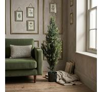 Well Home Plante Artificielle décorative réaliste pour intérieur : cèdre Artificiel de 90 cm