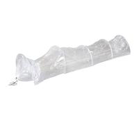 Well Home Serre Style Tunnel 300 x 45 x 45 cm avec Couverture en matériau PE Transparent