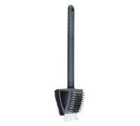 Well Home Set de Brosse de Barbecue 3 en 1 - Grattoir et 2 brosses en Acier Inoxydable, PP Noir