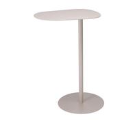 Well Home Table d'appoint Organique en Fer Couleur Sable 35 x 25 x 53 cm