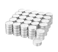 Well Home Teelichter weiß ohne Duft im 100er Set 37 x 10 mm