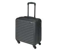 Well Home - Valise Trolley ABS 16'' à 4 roulettes, Noir