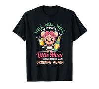 Well If It Isn't Little-Miss I'm Never Drinking Again Adulte T-Shirt