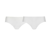 WELL Lot de 2 Slips Duo Florentin en Dentelle Florale - Blanc - 44/46