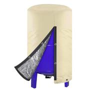 Well Pumps Cover, Antifreeze Water Pump Protector, 15.75x15.75x33.86 Inches Thickened Weather-Resistant Design, Zipper Closure, Well Pressure Shield for Backyard, Patio, Lawn and Landscaping Use