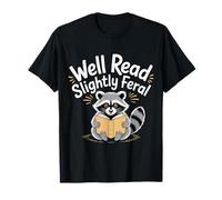 Well Read Slightly Feral Bookworm Personality |- T-Shirt