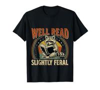 Well Read Slightly Feral Bookworm Personality ||- T-Shirt