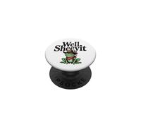 Well Sheeyit Grenouille PopSockets PopGrip Adhésif