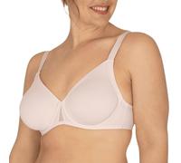 WELL - Soutien-Gorge à Armatures Invisible Nuances - Maintien Parfait, Galbe Naturel, Doublure, Finitions Plates - Forme Emboîtante - Discret et Élégant - Poudre - 95C