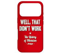 Well That Didn't Work Histoire du marxisme abrégé Coque pour iPhone 17 Pro