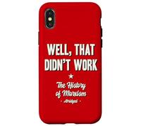 Well That Didn't Work Histoire du marxisme abrégé Coque pour iPhone X/XS