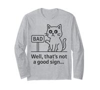 Well Thats Not a Good Sign Cat Meme Sarcastic Humor Fun Cats Manche Longue