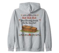 Well Who's Thinking Outside The Box Now Dad Humour Sombre drôle Sweat à Capuche